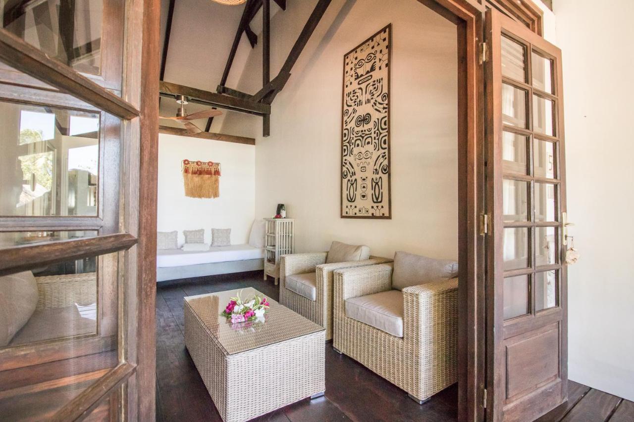 Le Coconut Lodge Avatoru Bagian luar foto