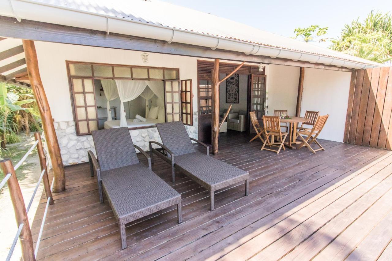 Le Coconut Lodge Avatoru Bagian luar foto