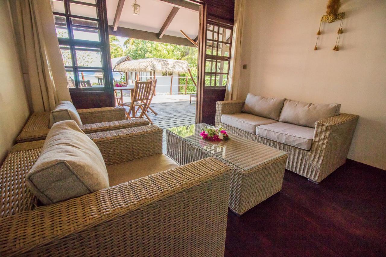 Le Coconut Lodge Avatoru Bagian luar foto
