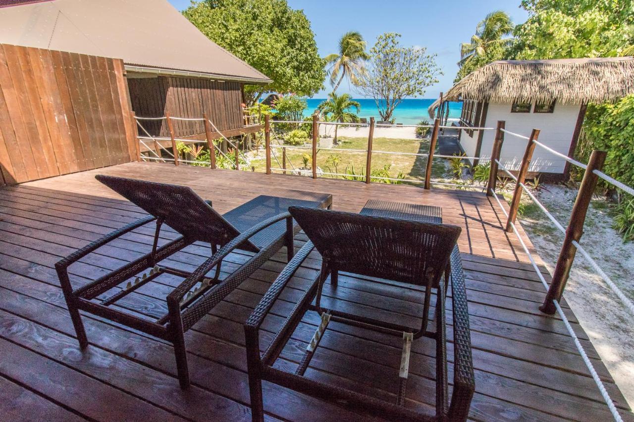 Le Coconut Lodge Avatoru Bagian luar foto