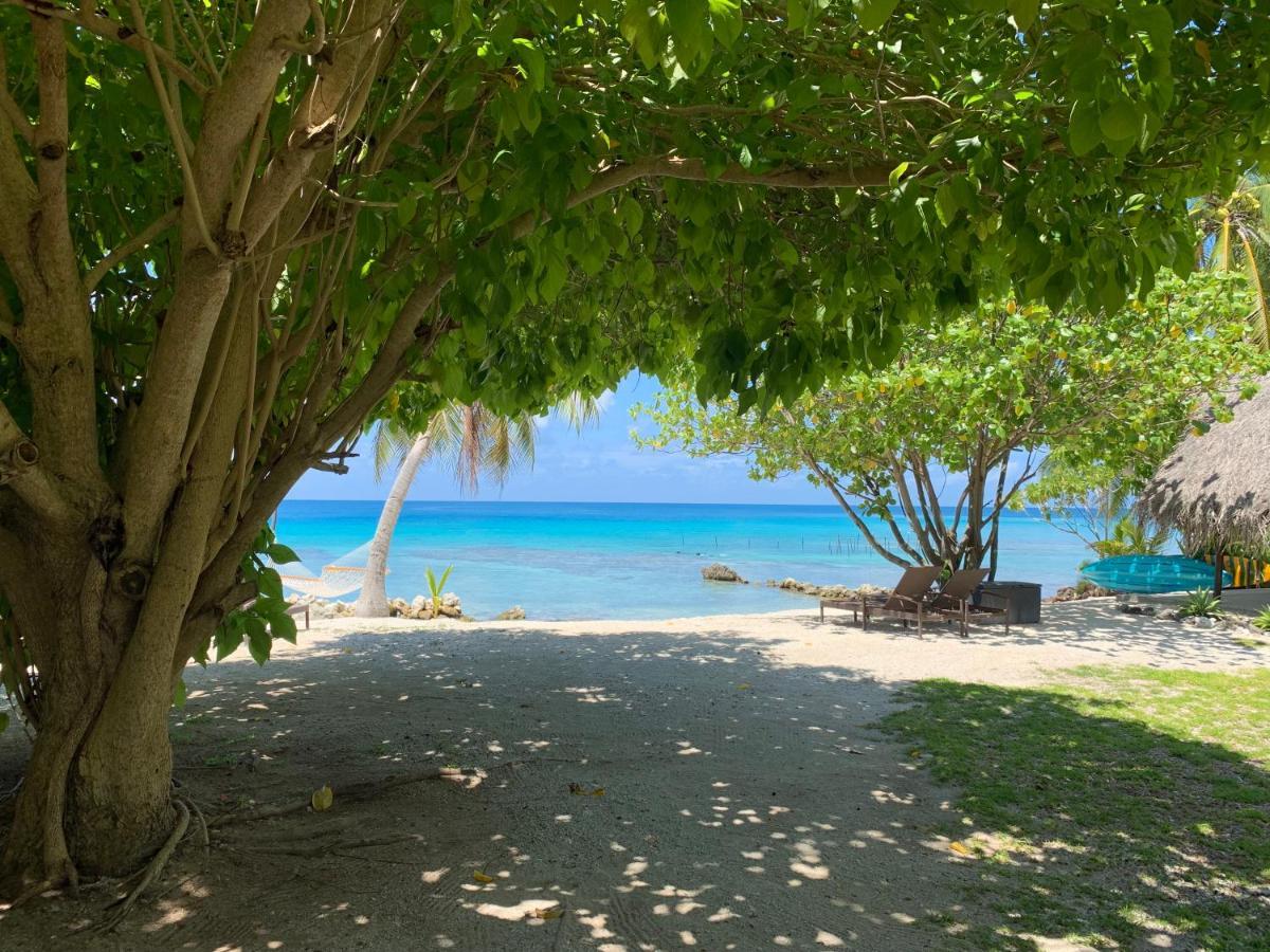 Le Coconut Lodge Avatoru Bagian luar foto