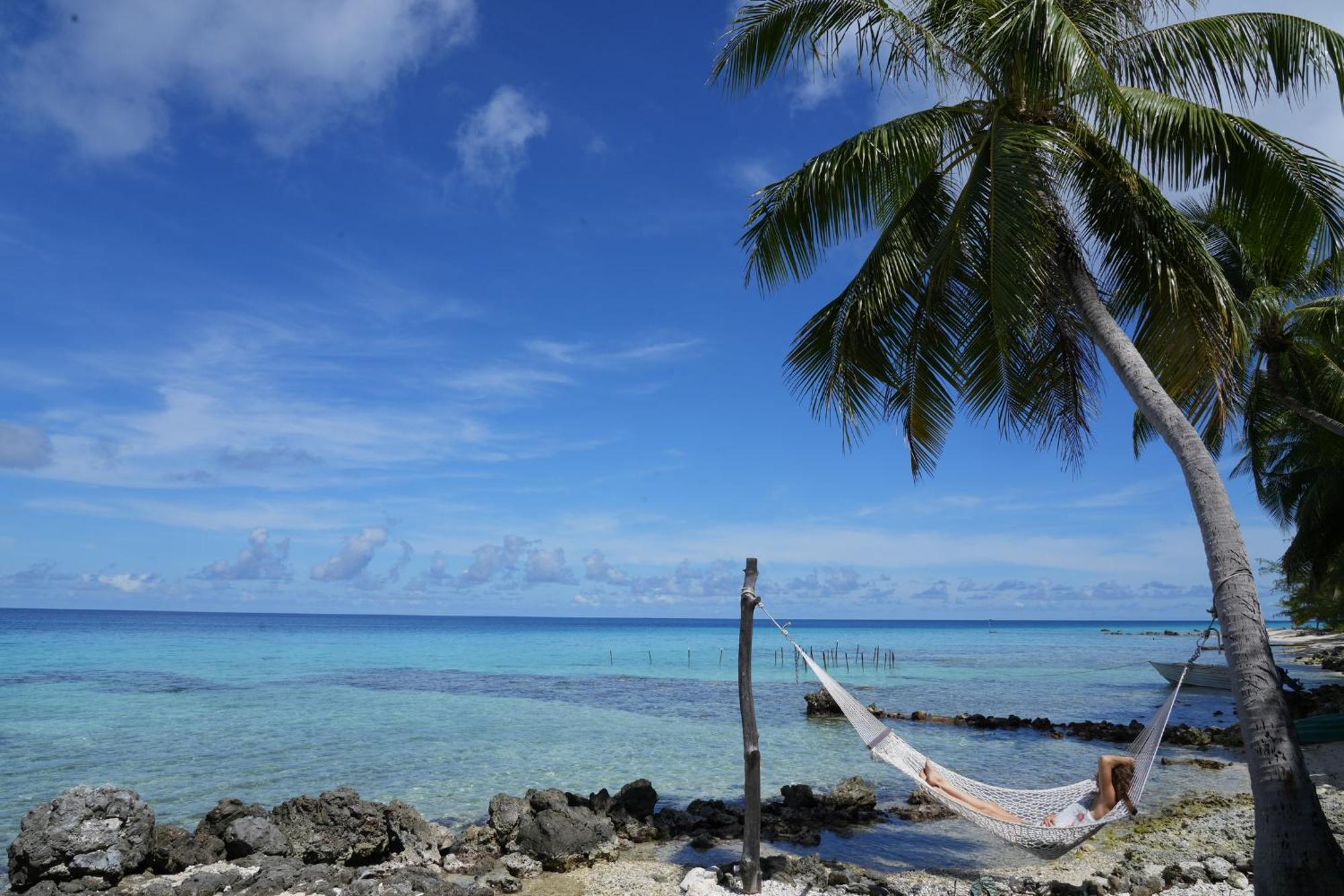 Le Coconut Lodge Avatoru Bagian luar foto
