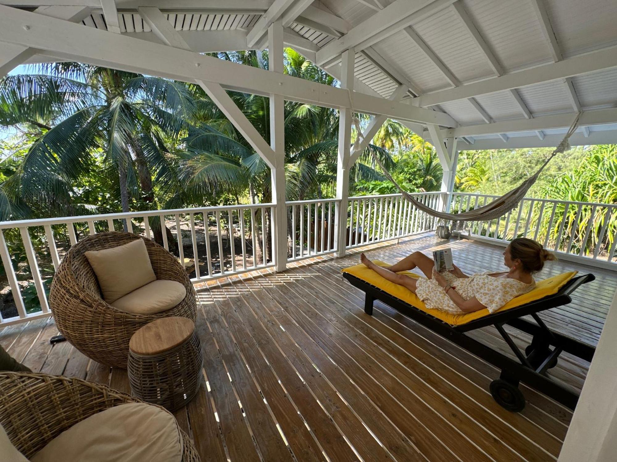 Le Coconut Lodge Avatoru Bagian luar foto