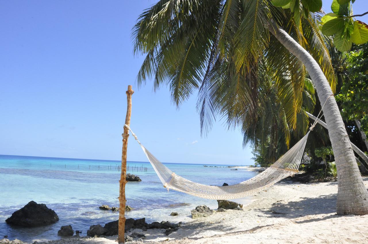 Le Coconut Lodge Avatoru Bagian luar foto