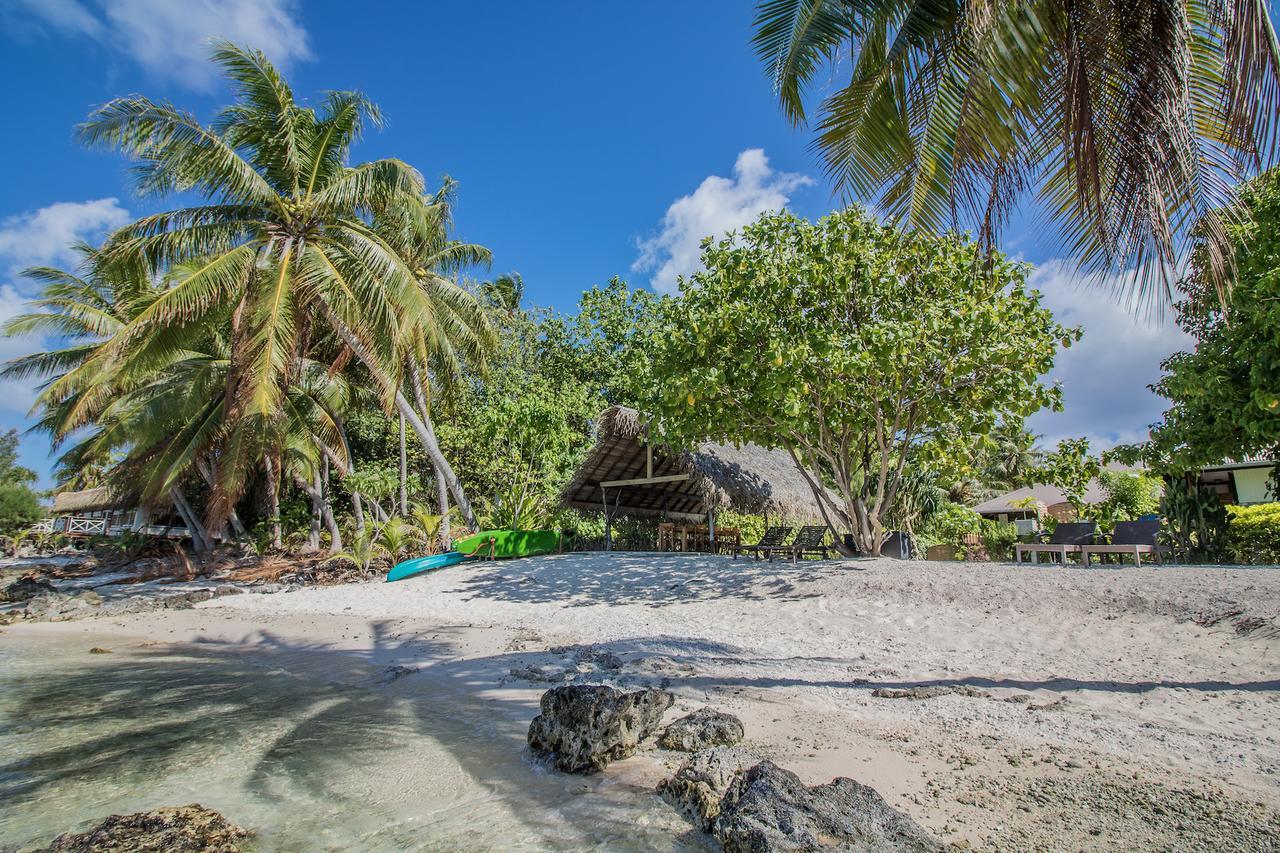 Le Coconut Lodge Avatoru Bagian luar foto