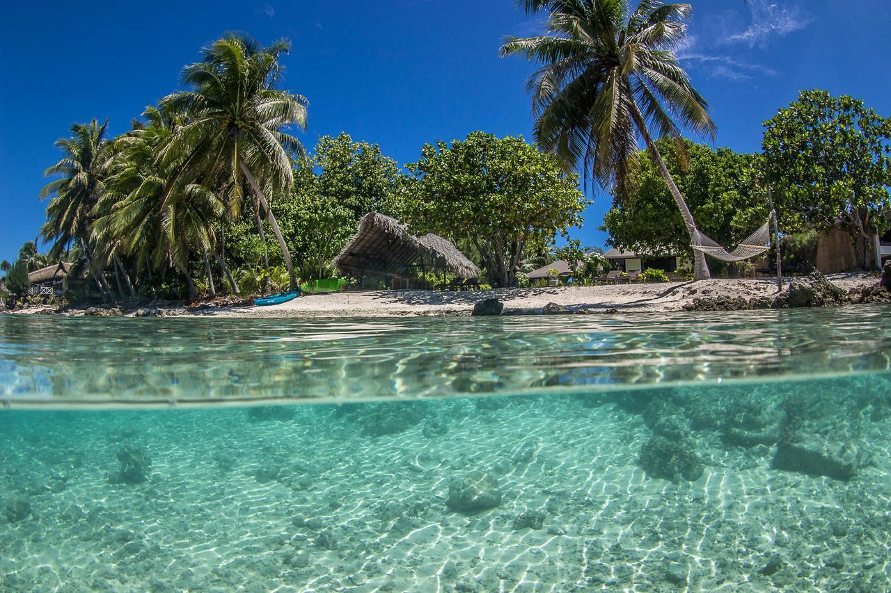 Le Coconut Lodge Avatoru Bagian luar foto