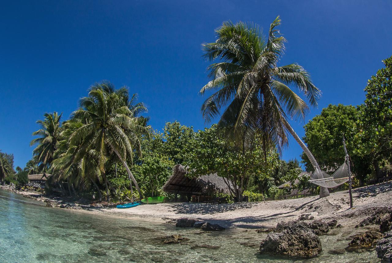 Le Coconut Lodge Avatoru Bagian luar foto